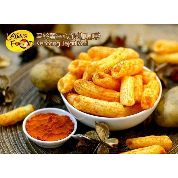 Curry Potato Tube 100g