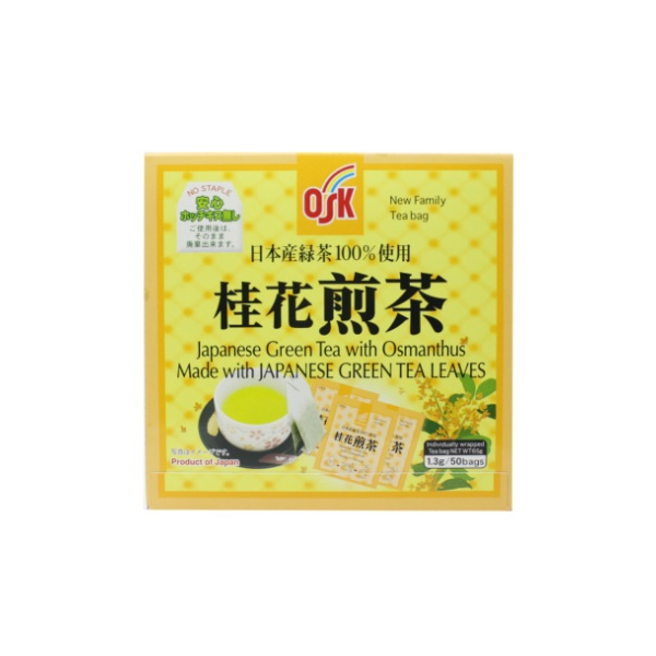 Osk Jap Green Tea With Osmanthus, 1 3g x 50 Teabag