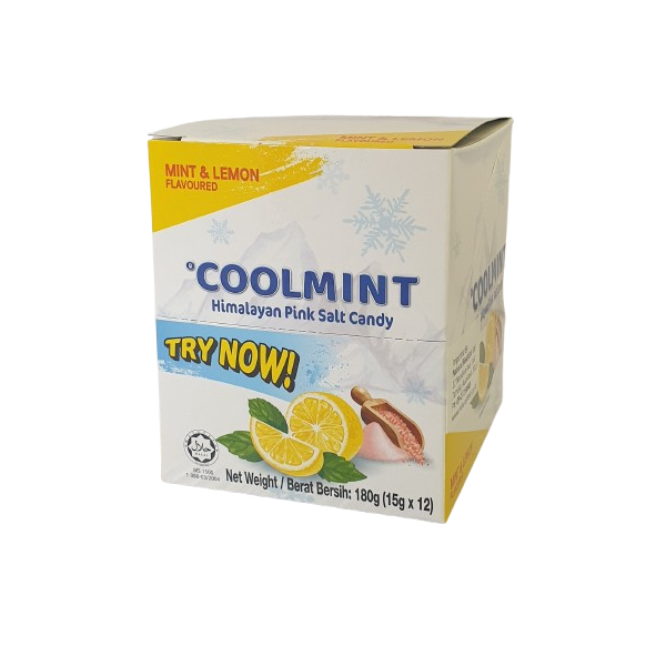 COOLMINT HMLYN PS LEMON CANDY 15G X 12 X 12
