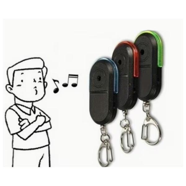 3pc x Whistle Key Finder - find pets, keys, bag, phone, anything you clip on!