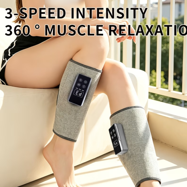 Wireless Calf Airbag Compressor Massager with Heating Options