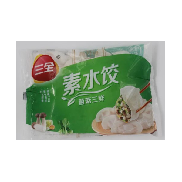 Sq Mushroom And Vegetarian Three Fresh Dumpling 1Kg