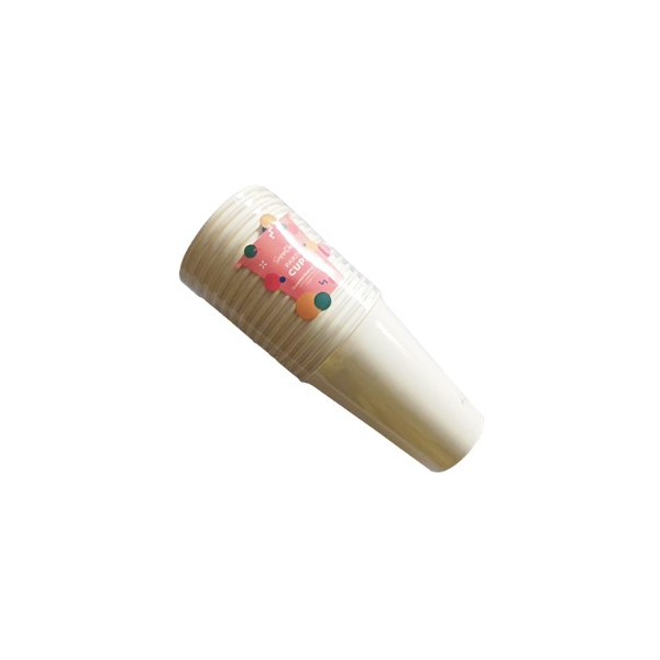 16\oz White Paper Cups 500ml 16s