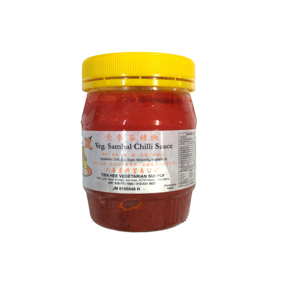 Tien Hee Vege Sambal Chilli Sauce 250g (V)