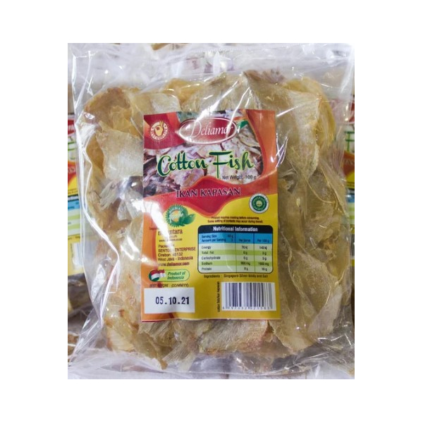 Deliamor Dried Salted Cottonfish 100g