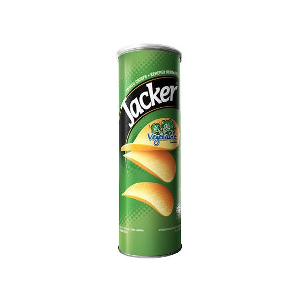 Jacker Potato Crips Vegetable 110gm
