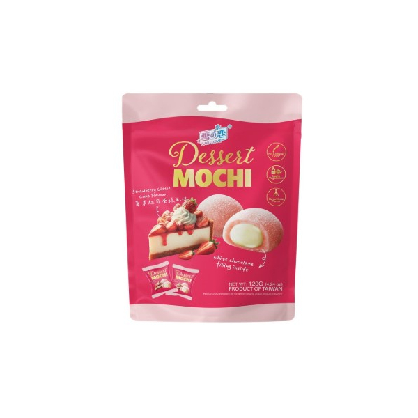 Yuki Mochi Strawberry Cheesecake 120g
