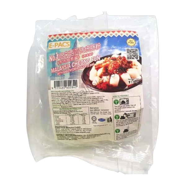 RTE Cheong Funn 2pc & Baba Nyonya Sauce 170g