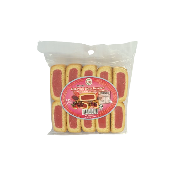 Pitaya Strawberry Flavoured Cakes 120g