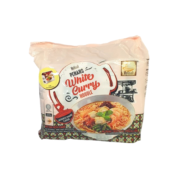 My Kuali White Curry Noodles 110g x 4
