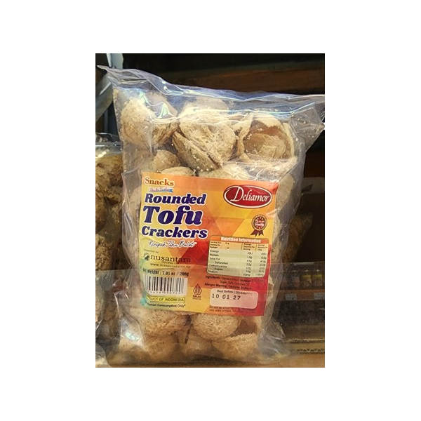Deliamor Round Tofu Crackers 200g