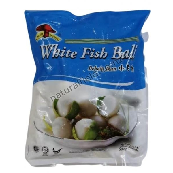 Mushroom Brand White fish ball ( S ) 56's=500g