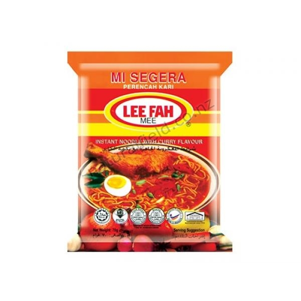 Lee Fah Curry Instant Noodles 70g x5s