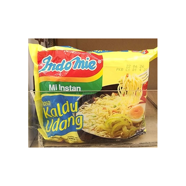 Indomie Prawn Broth Kaldu U Dang Instant Noodles Soup 69g