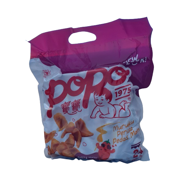 Popo Sweet and Spicy Flavour Muruku 12gm (24's per outer)