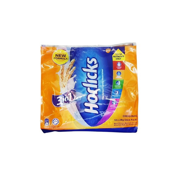 Horlicks 3in1 Original Powder 28g x 10s + 2 (VA)