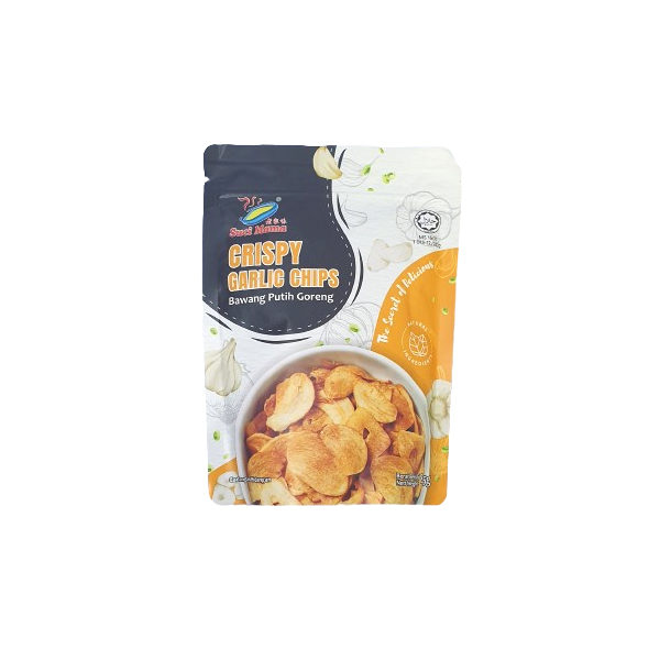 Crispy Garlic Chips 85g Polybag