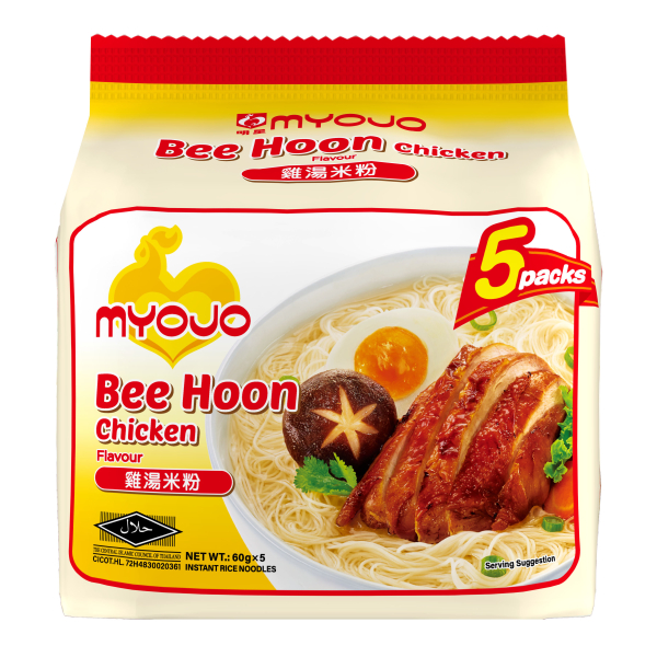 Myojo Bee Hoon Chicken 60G x 5's
