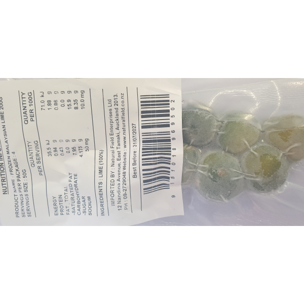 Malaysian Lime 200g
