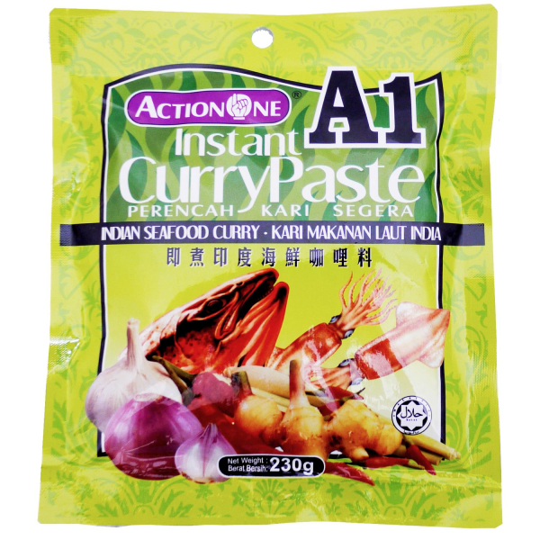 A1 Indian Seafood Curry Paste 230g (V)