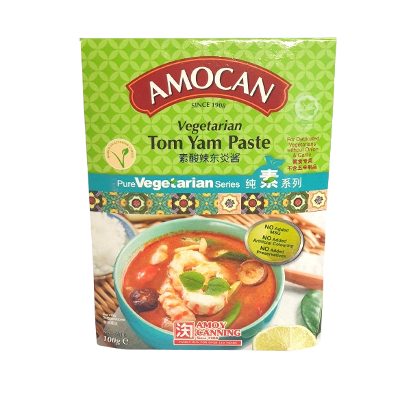 Vegetarian Tom Yam Paste 100g x 10's x 10box