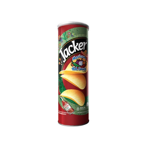 Jacker Potato Crips Mexican Hot Sauce 110gm