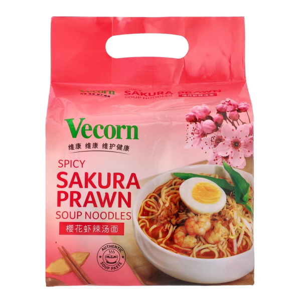 Vecorn Sakura Prawn Noodle 4's x 110g