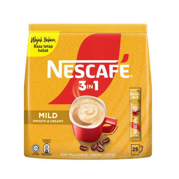 Nesfcafe 3 in 1 Mild Yellow 18g x 25s （VA）