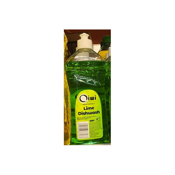 Qiwi Dishwashing Liquid Lime 500ml