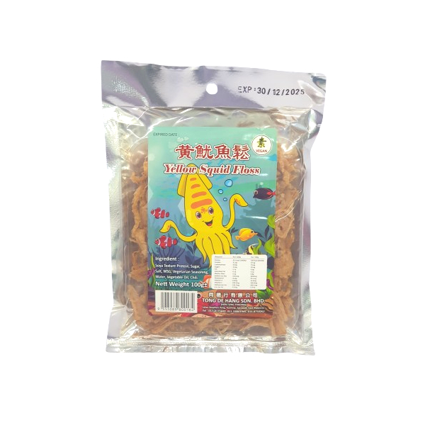 Tong De Vegetarianyellow Squid Floss 100g