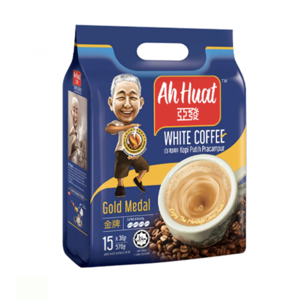 Ah Huat White Coffee Gold Medal 15's x 38g