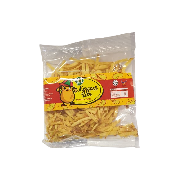 Salted Cassava Sticks (Kerepek Ubi Kayu Batang Garam) 100gm