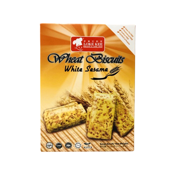 White Saseme Fibre Biscuit 60g x 2s/Box