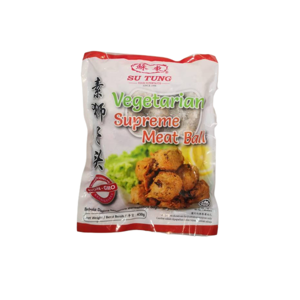 Su Tung Vege Supreme Meat Ball 430g  蘇東素狮子头 Vege