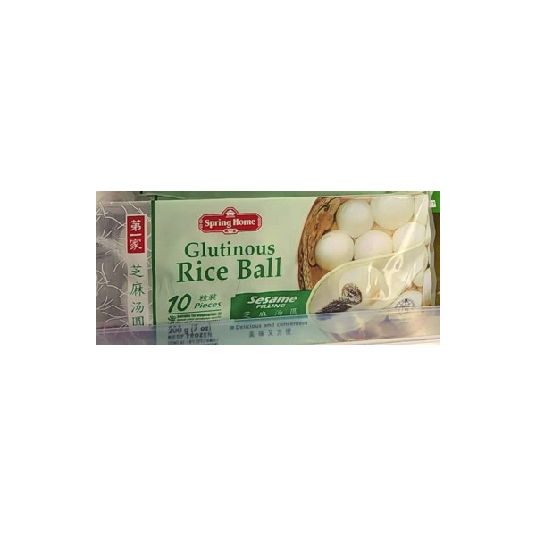 Spring Home Glutinous Rice Balls Sesame 200g