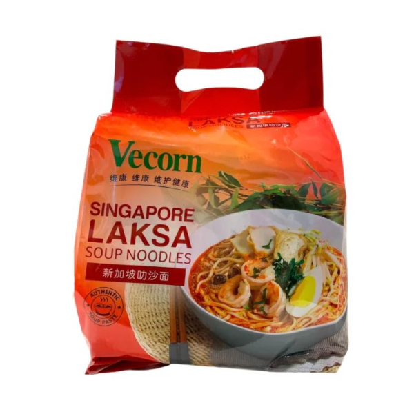 Vecorn Singapore Laksa Noodles 4s x 120g
