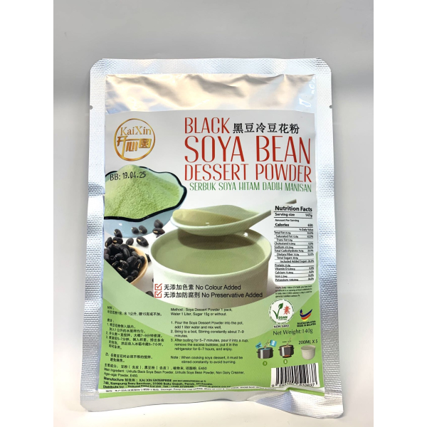 Kai Xin Black Soya Bean Dessert 140g