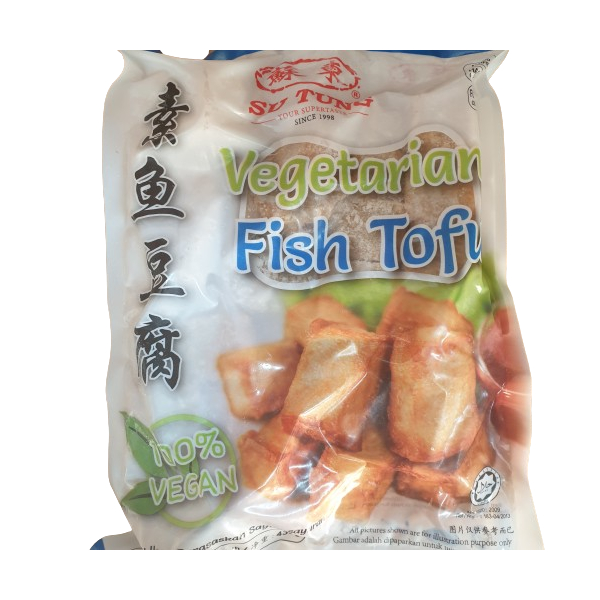 Su Tung Vegetarian Fish Tofu 430g 蘇東素鱼豆腐 Vegan