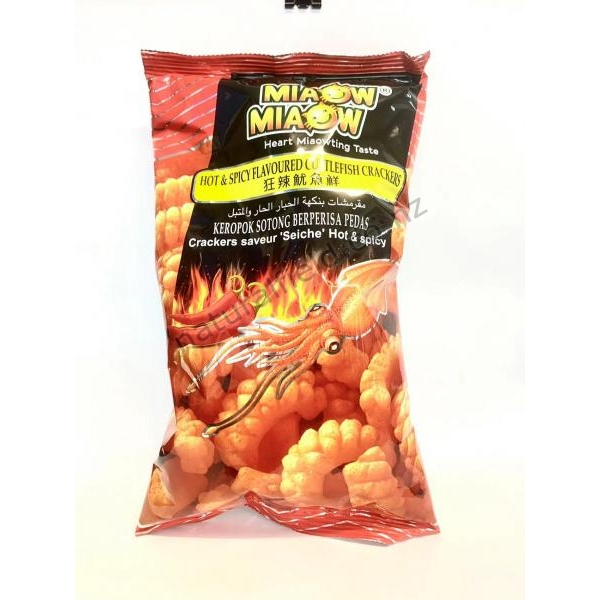 Miaow Hot & Spicy Cuttlefish Cracker 150g