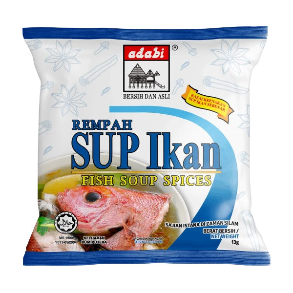 Soup Ikan Fish Spices 16 x 13g