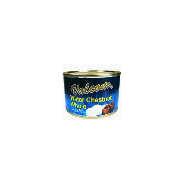 Valcom Water Chestnut Whole 227g (V)