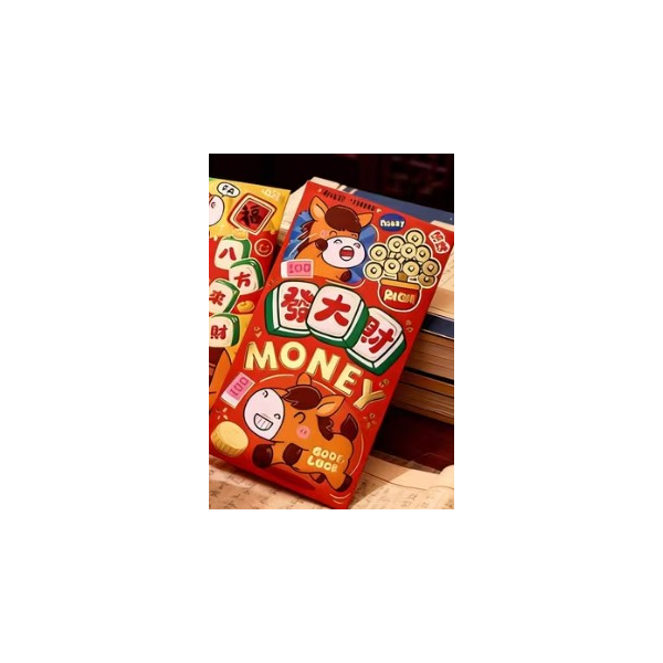 Red Envelopes Horse Mahjong Tiles 6's