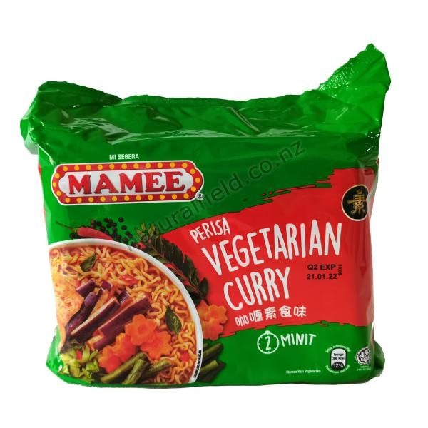 Mamee Vegetarian Curry 5s x 77g (V)