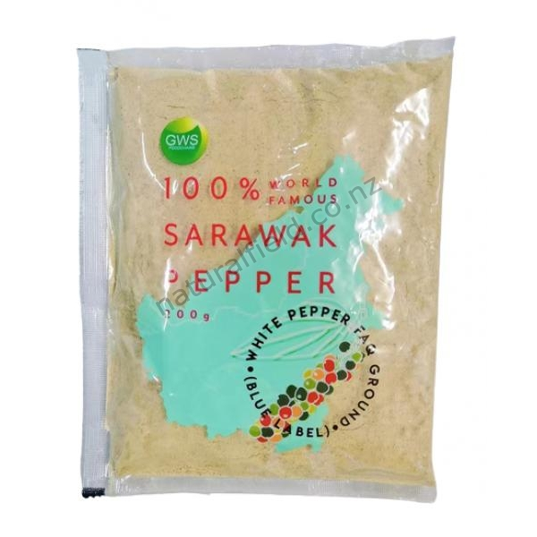 GreenWorld Sarawak White Pepper A powder 200g (V)
