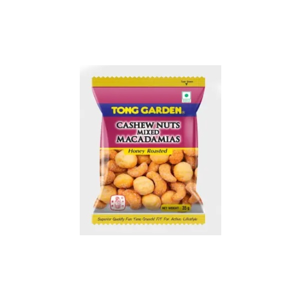 Tong Garden Cashew Nuts Mixed & Macadamia Honey Roasted 35g