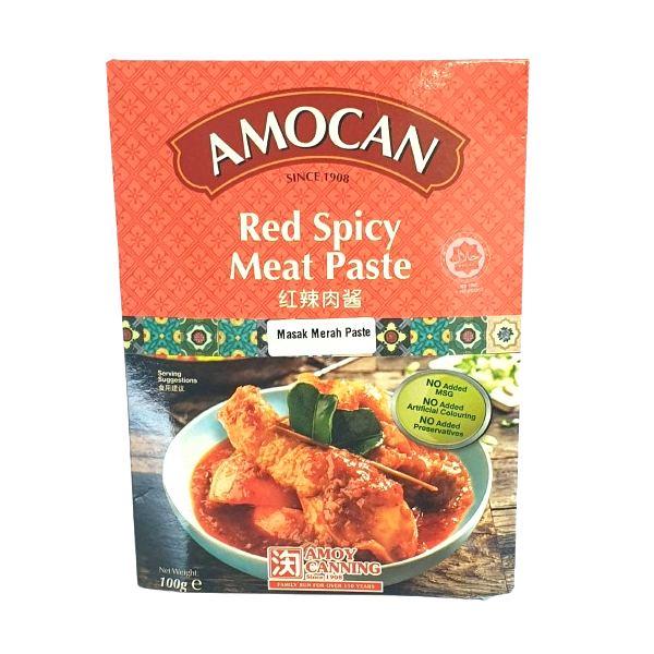 Red Spicy Meat Flavour Paste 100g x 10's x 10box