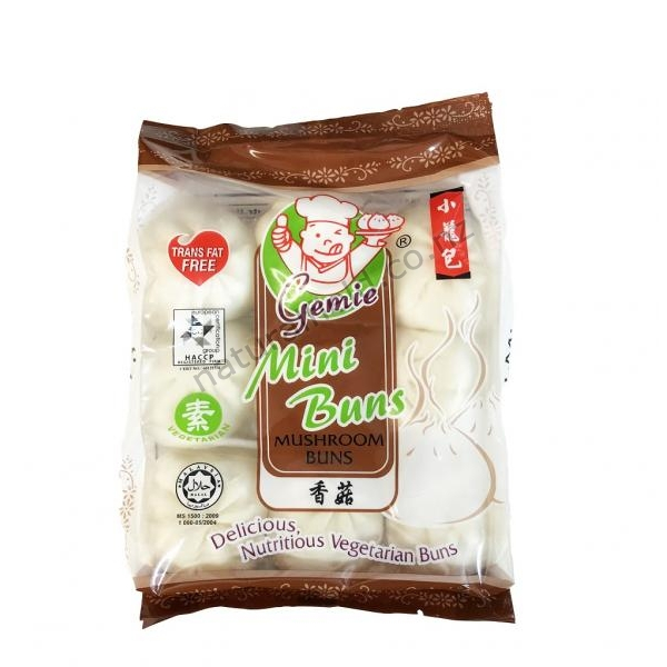 Mini Bun Mushroom 9's x 30g (V)