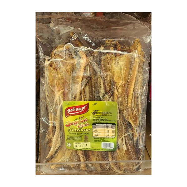 Deliamor Dried Salted Jambrong Jeprox Fish 150g