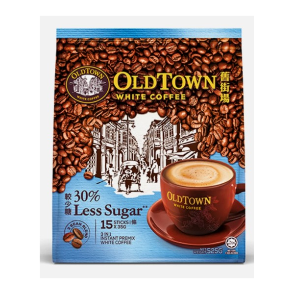 Old Town 30% Less Sugar 3in1 Coffee 525g (VA)