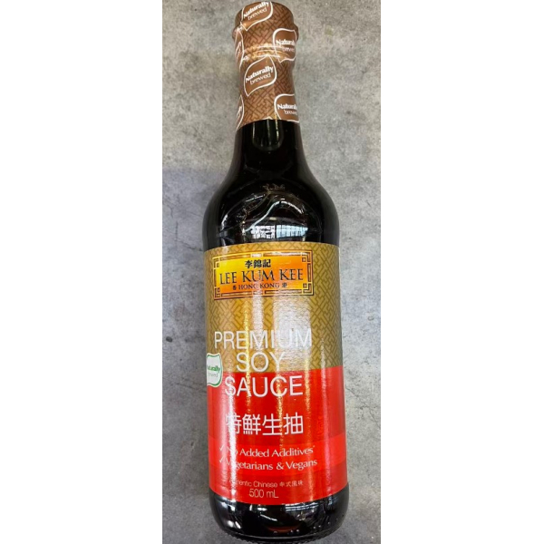 LKK PREMIUM SOY SAUCE (LIGHT) 500ML